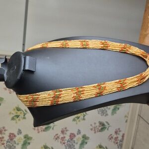 African Multicolor Beaded Necklace 23 Strands Waist Beads?